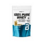 100% Pure Whey Baunilha Bourbon 400gr BioTechUSA em embalagem de proteína de soro de leite em pó.