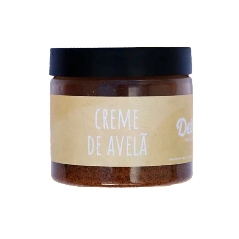 O Creme de Avelã contém 180gr da marca Dellium