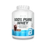 100% Pure Whey Chocolate 2000gr BioTechUSA, proteína de soro de leite em pó para desportistas.