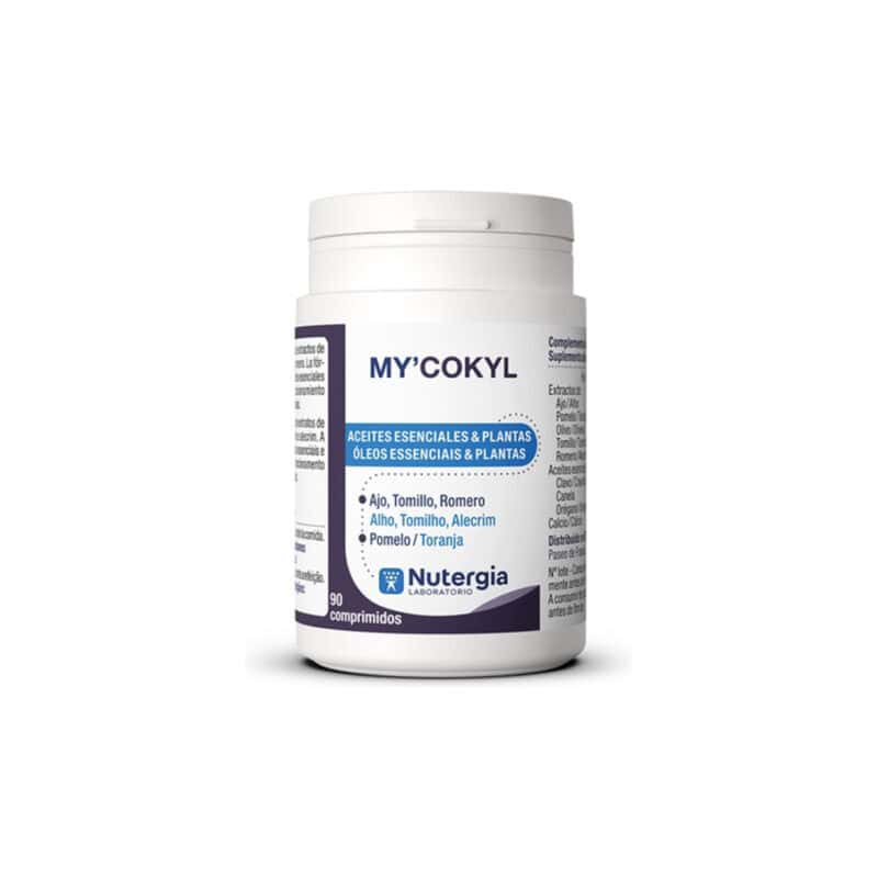 My’Cokyl 90 Comprimidos Nutergia para complementar a tua rotina de bem-estar digestivo.