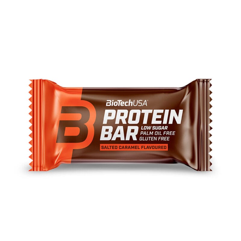 Barra proteica com 11 g de proteína, baixo teor de açúcar, rica em fibras e sem glúten. Ideal para consumo prático de proteína de qualidade a qualquer momento.