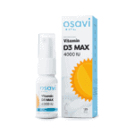 Suplemento alimentar em spray oral contendo 4000 UI de vitamina D3 natural dissolvida em óleo MCT de coco. Contribui para o normal funcionamento do sistema imunitário, manutenção de ossos e dentes saudáveis, e absorção de cálcio.