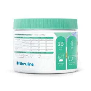 Suplemento em pó com Fibruline™, fibra de inulina extraída da raiz de chicória. Promove a saúde intestinal, regula o trânsito e auxilia no controlo do apetite.