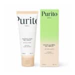 Creme Facial Gel Calmante Oat-In 100ml Purito Seoul, hidratante leve com 77% de água de semente de aveia, pantenol, esqualano e beta-glucano para pele sensível.