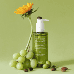 Frasco do Óleo de Limpeza From Green 200ml da Purito Seoul, limpador suave com ingredientes naturais para remover impurezas e maquiagem.