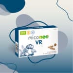 Frasco do Mico Neo VR com 60 cápsulas da NeoVital Health, suplemento com cogumelos medicinais para vitalidade e desempenho físico.