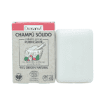 Barra do Champô Sólido Cabelo Oleoso 80g da Drasanvi, fórmula natural para controle da oleosidade e limpeza equilibrada.