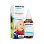 Frasco do Herbafriol Propolag Kids 50ml da Eladiet, suplemento natural infantil para proteger a garganta e reforçar a imunidade.