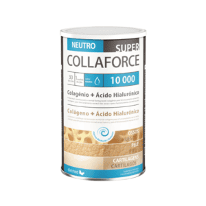 Suplemento Dietmed Super Collaforce 10000mg sabor neutro em lata de 360g para saúde das articulações, pele, cabelos e unhas.