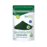 Chlorella 100% Raw em pó Biotona 200gr embalagem suplemento natural detox e energia