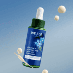 Sérum facial redensificante Weleda 30ml com genciana azul e edelweiss para regenerar e firmar a pele madura