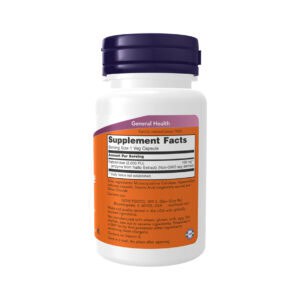 Frasco de suplemento alimentar Nattokinase 100 mg, enzima natural extraída da soja fermentada, em cápsulas para apoio cardiovascular.