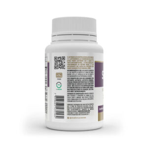 frasco de suplemento simfort femme 30 cápsulas vitafor para equilíbrio hormonal feminino e saúde intestinal