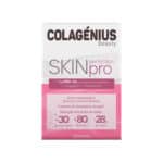 Frasco de suplemento Colagénius Beauty Skin Perfection Pro com 60 comprimidos, fórmula avançada com colagénio, ácido hialurónico e vitaminas para pele firme e luminosa.