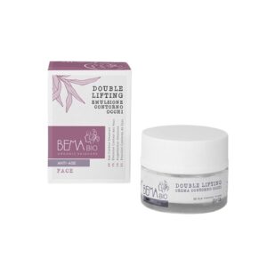 Emulsão contorno de olhos anti-idade Bema Bio em frasco de 30 ml, formulada para hidratar e reduzir linhas finas.