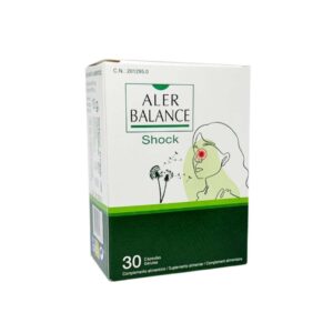 Alerbalance Shock 30 cápsulas Bioserum suplemento para apoio da resposta alérgica e equilíbrio do sistema imunitário
