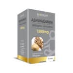Ashwagandha 1500mg 90 cápsulas Biokygen suplemento alimentar adaptogénico para stress e equilíbrio mental