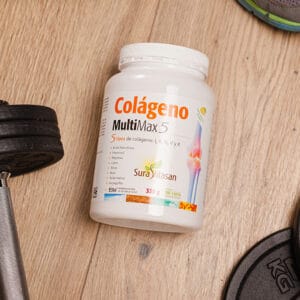 Colagénio MultiMax 5 Sura Vitasan em pó para suporte das articulações, pele e músculos