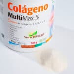 Colagénio MultiMax 5 Sura Vitasan em pó para suporte das articulações, pele e músculos
