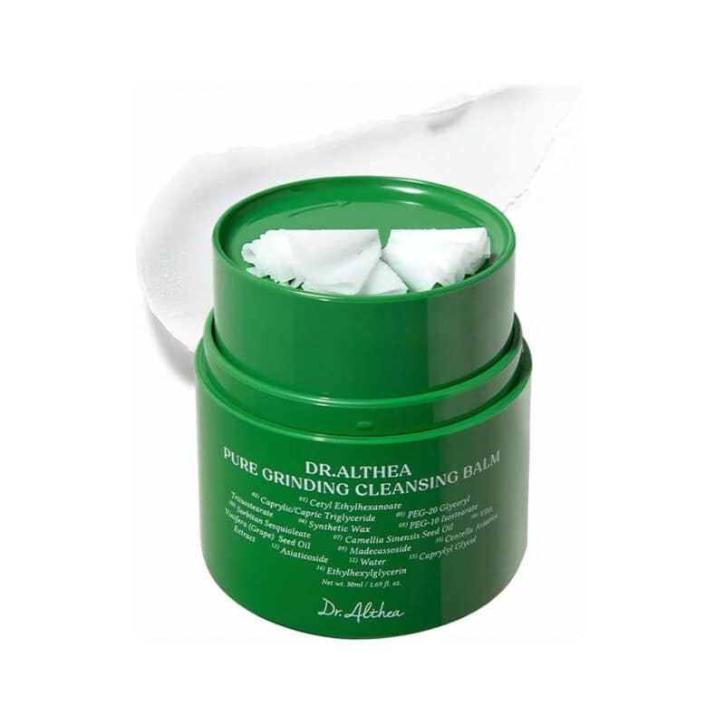 cleansing balm dr althea pure grinding em boiao de 50ml para dissolver maquilhagem e impurezas com suavidade