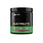 Eletrólito em pó Optimum Nutrition sabor frutos silvestres em embalagem de 264 g para hidratação e reposição de minerais.