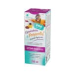 Xarope infantil BioHera de equinácea e própolis em frasco de 150 ml para reforço imunitário.