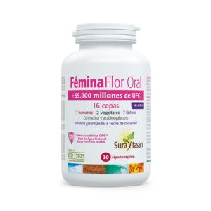 FéminaFlor Oral Sura Vitasan em cápsulas para equilíbrio da flora vaginal