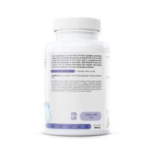 Inositol 600 mg Osavi em cápsulas, frasco com 100 cápsulas para suporte metabólico e equilíbrio hormonal