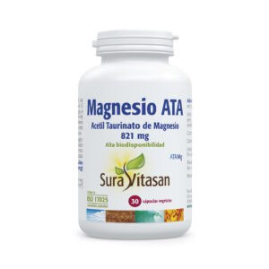 Magnésio ATA Sura Vitasan em cápsulas para apoio do sistema nervoso e muscular