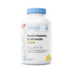 Multivitaminas e minerais One Daily Osavi em cápsulas, frasco com 120 cápsulas para suporte nutricional diário