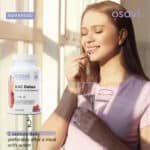 NAC Detox Osavi em cápsulas, frasco com 60 cápsulas para suporte da desintoxicação e função antioxidante