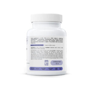 Nattokinase 100 mg Osavi em cápsulas, frasco com 60 cápsulas para suporte da circulação sanguínea
