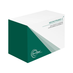 Neorotrans-C 60 cápsulas MJS Med em frasco, suplemento para suporte emocional, relaxamento e bem-estar mental.