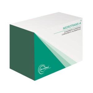 Neorotrans-A 60 cápsulas MJS Med em frasco, suplemento para suporte cognitivo, concentração e equilíbrio nervoso.
