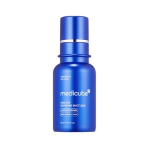 serum medicube one day exosome shot 2000 em frasco de 30ml para regenerar e revitalizar a pele