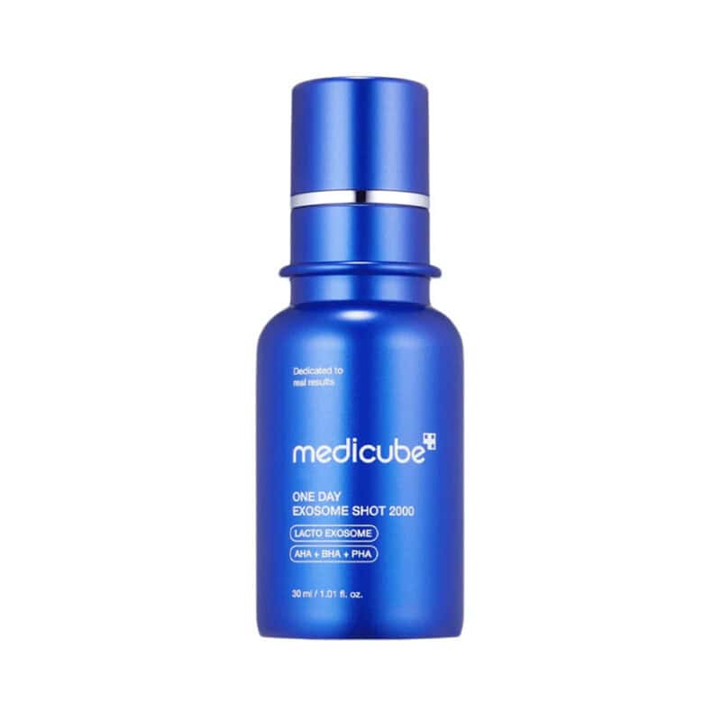 serum medicube one day exosome shot 2000 em frasco de 30ml para regenerar e revitalizar a pele
