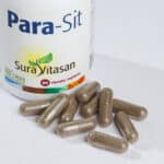 Para-Sit Sura Vitasan em cápsulas para apoio do equilíbrio intestinal
