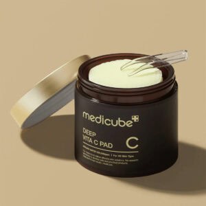 discos exfoliantes medicube deep vita c 70 pads em boiao de 150gr para iluminar e uniformizar a pele