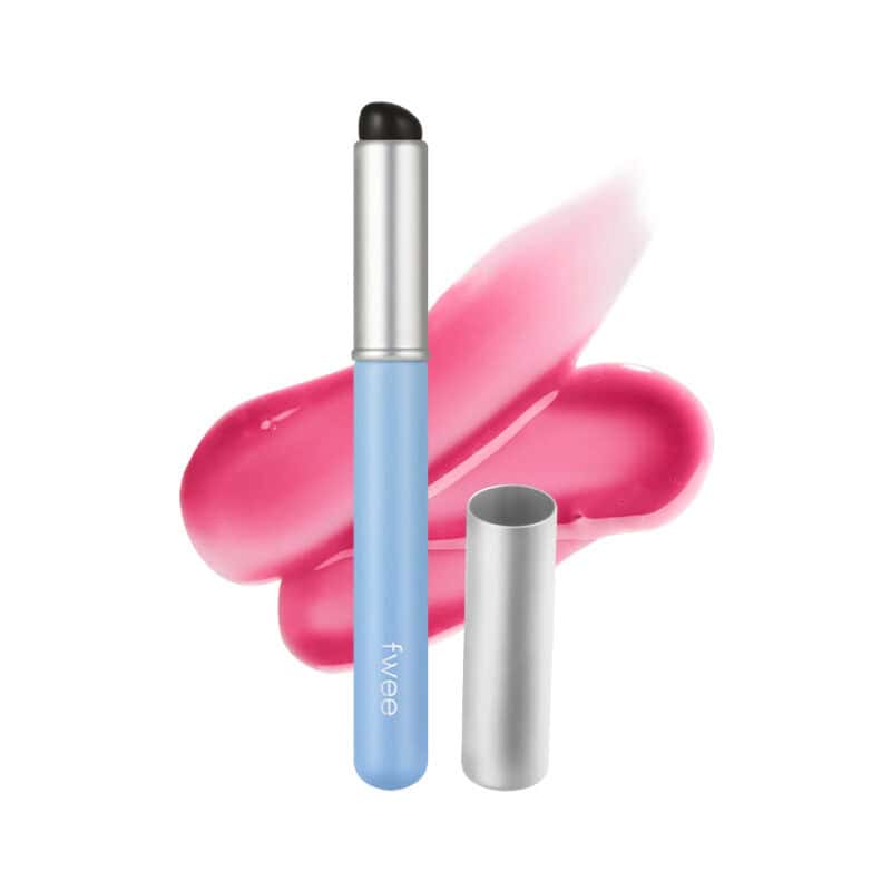 Fingerlike Silicone Lip Brush Fwee, pincel de silicone para aplicação precisa de batom e produtos labiais.