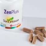 Zen Plus Sura Vitasan em cápsulas para apoio do relaxamento e equilíbrio emocional