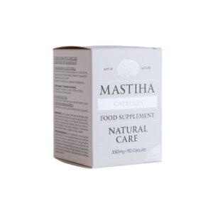 Mastiha de Chios 100% 90 cápsulas Art of Nature para saúde digestiva e equilíbrio gastrointestinal