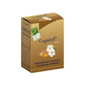 Cognitril Cien por Cien Natural 60 cápsulas suplemento alimentar para memória e função cognitiva
