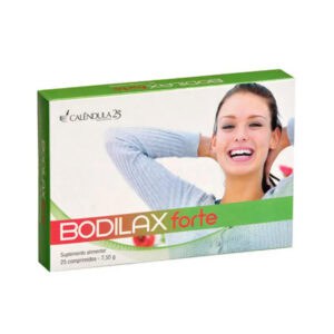Bodilax Forte comprimidos Calêndula suplemento alimentar para trânsito intestinal