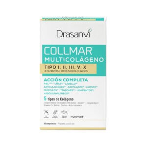 Collmar multicolagenio tipos I II III V X 60 comprimidos Drasanvi