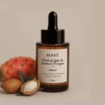 Óleo bio de figo-da-índia e argão da Sowé em frasco de 30ml, ideal para nutrir, regenerar e proteger a pele.