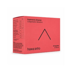 Hawa Arthto 30 Saquetas Hawa Pharma, suplemento em pó com colagénio, glucosamina, condroitina e MSM para apoio articular.