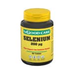 Selénio 200mcg comprimidos Good Care suplemento alimentar com selénio para proteção celular