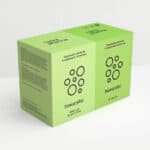 Hawa Sibo Kit da Hawa Pharma com pó de 120 gramas e 90 cápsulas, suplemento alimentar para apoio digestivo e equilíbrio intestinal.