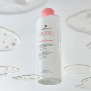 Gel de limpeza facial Skin Resist Velvet Cleanser da Cantabria Labs para pele sensível e reativa