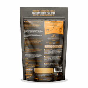 Cogumelo Chaga em pó Iswari 100g, suplemento natural de chaga (Inonotus obliquus), ideal para bebidas e receitas funcionais.